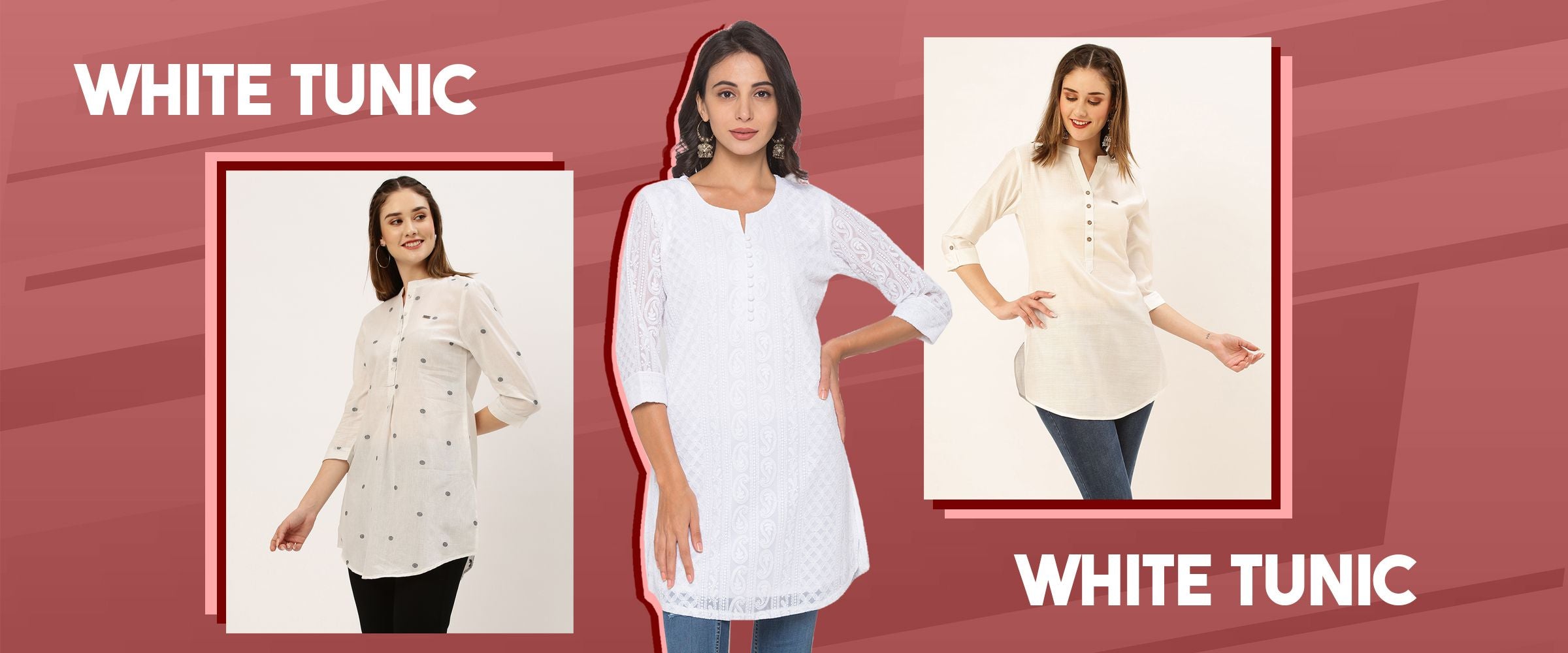 Discover Timeless Elegance: Embrace White Tunic Tops from Zola Fashions