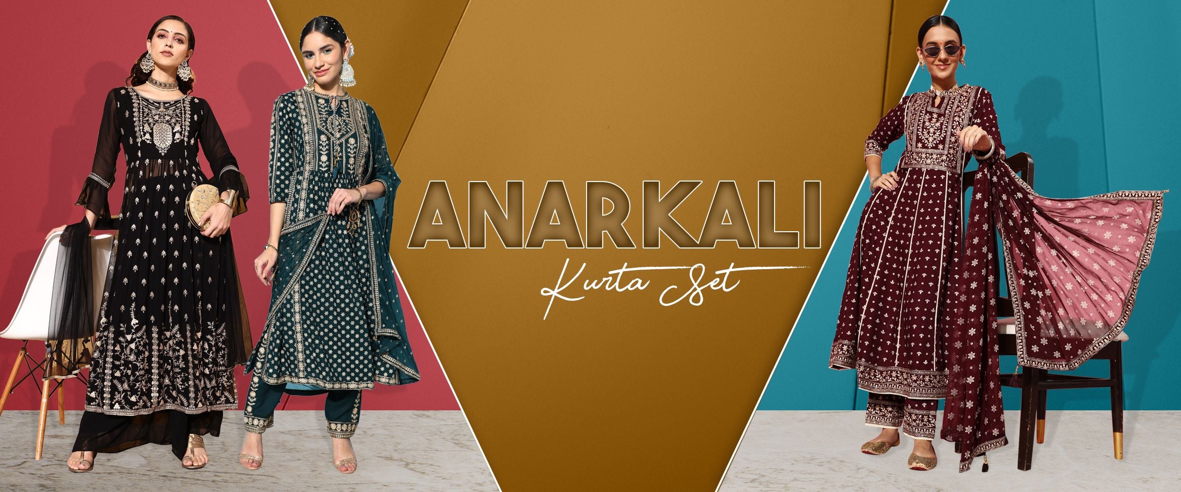 Anarkali Kurta Set for Women: A Timeless Expression of Elegance and Style!