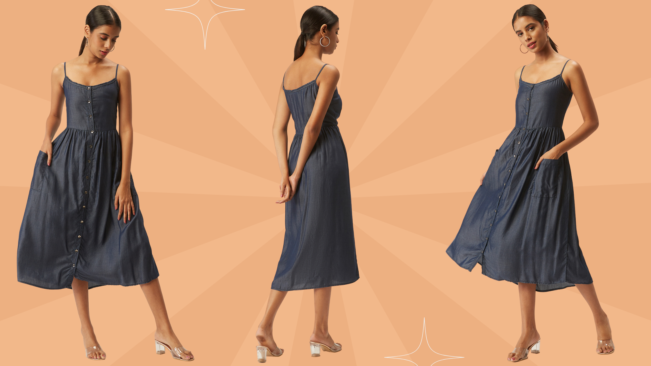 Create a day to night look in these outfits