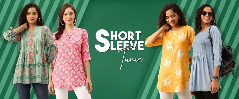 A Stylish Twist to Traditional Attire with Short Kurti for Women by Zola Fashions!