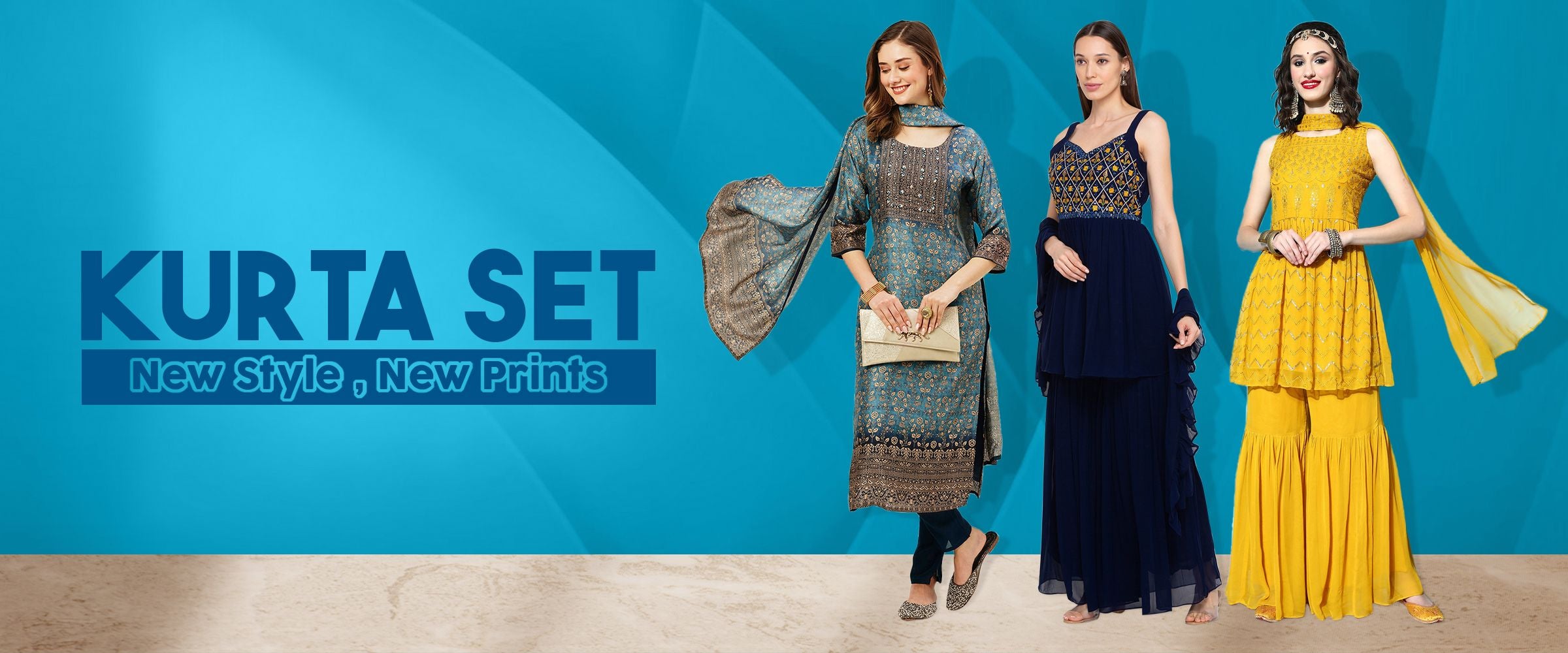 Convenience Meets Elegance: Kurta Palazzo Sets with Dupatta Online