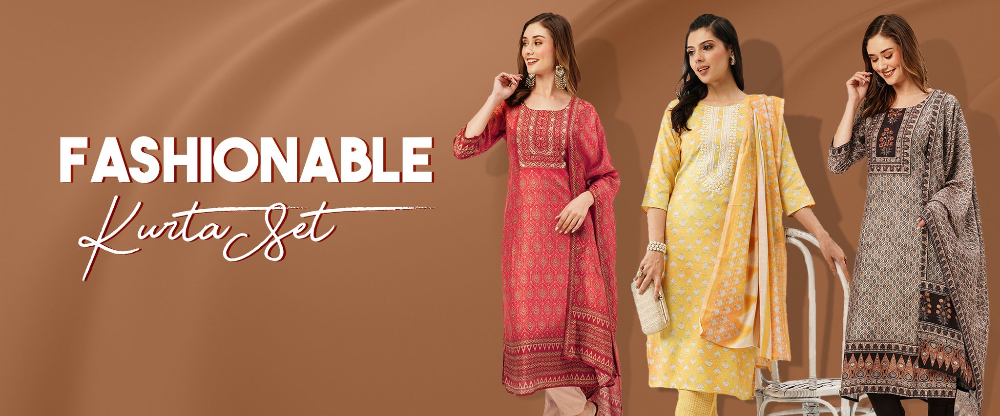 Kurti Set for Women: The Essence of Ethnic Elegance by Zola Fashions!