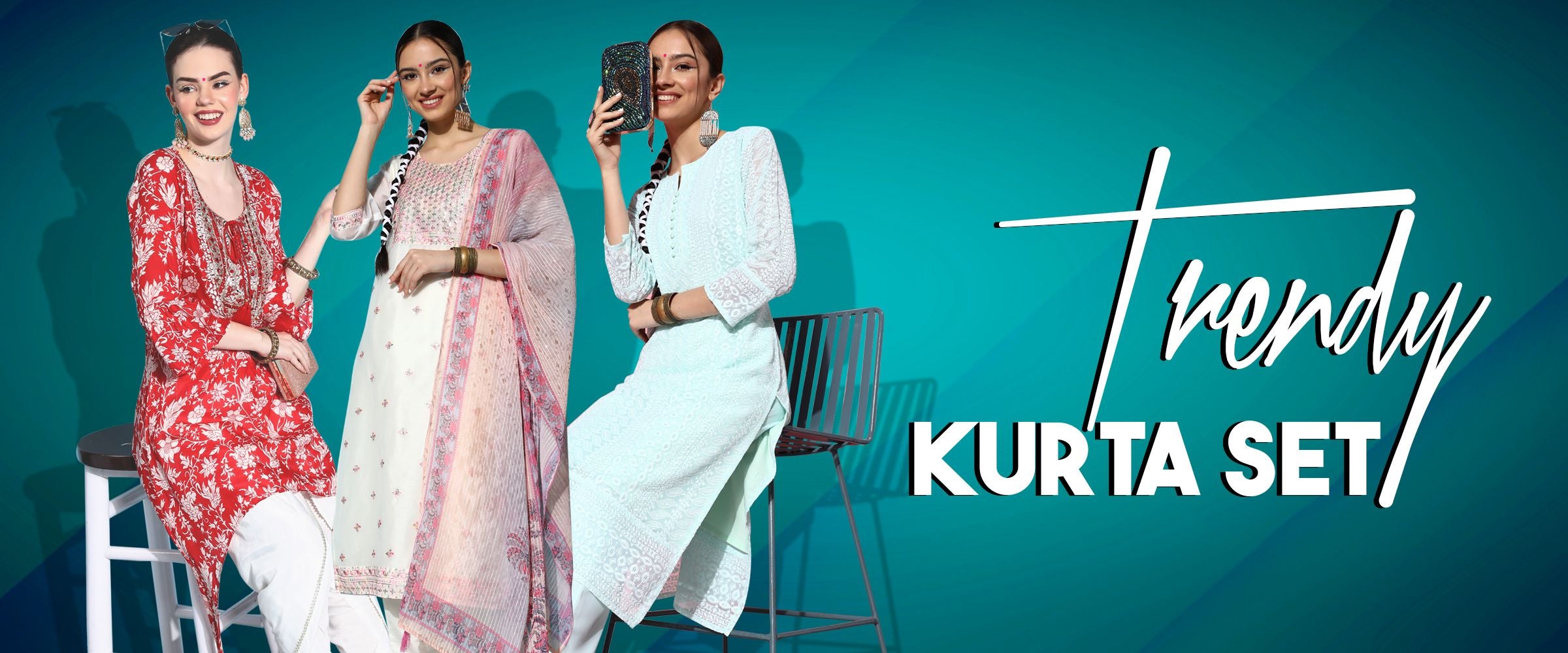 Elevate Your Style Game with Kurti Sets for Women