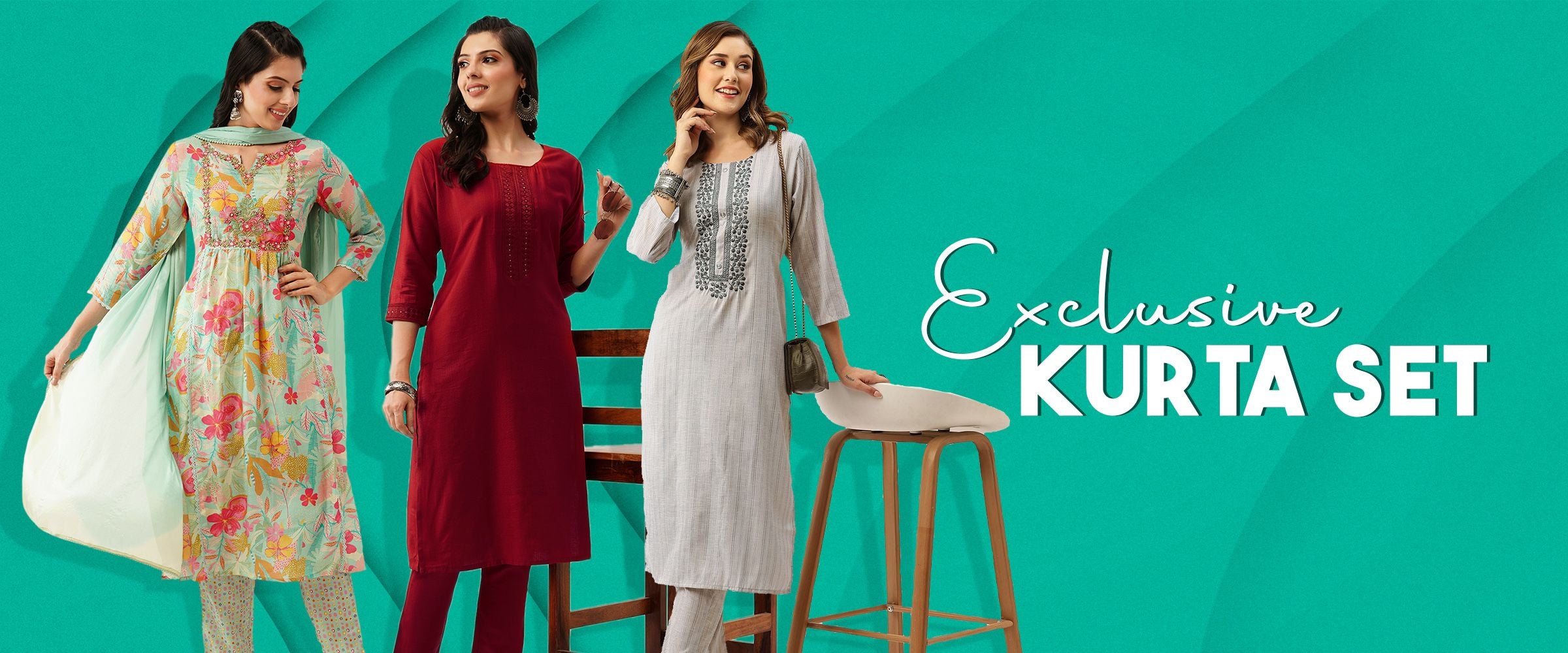 Ethnic Kurta Sets: Embrace the Elegance of Lucknowi Chikankari