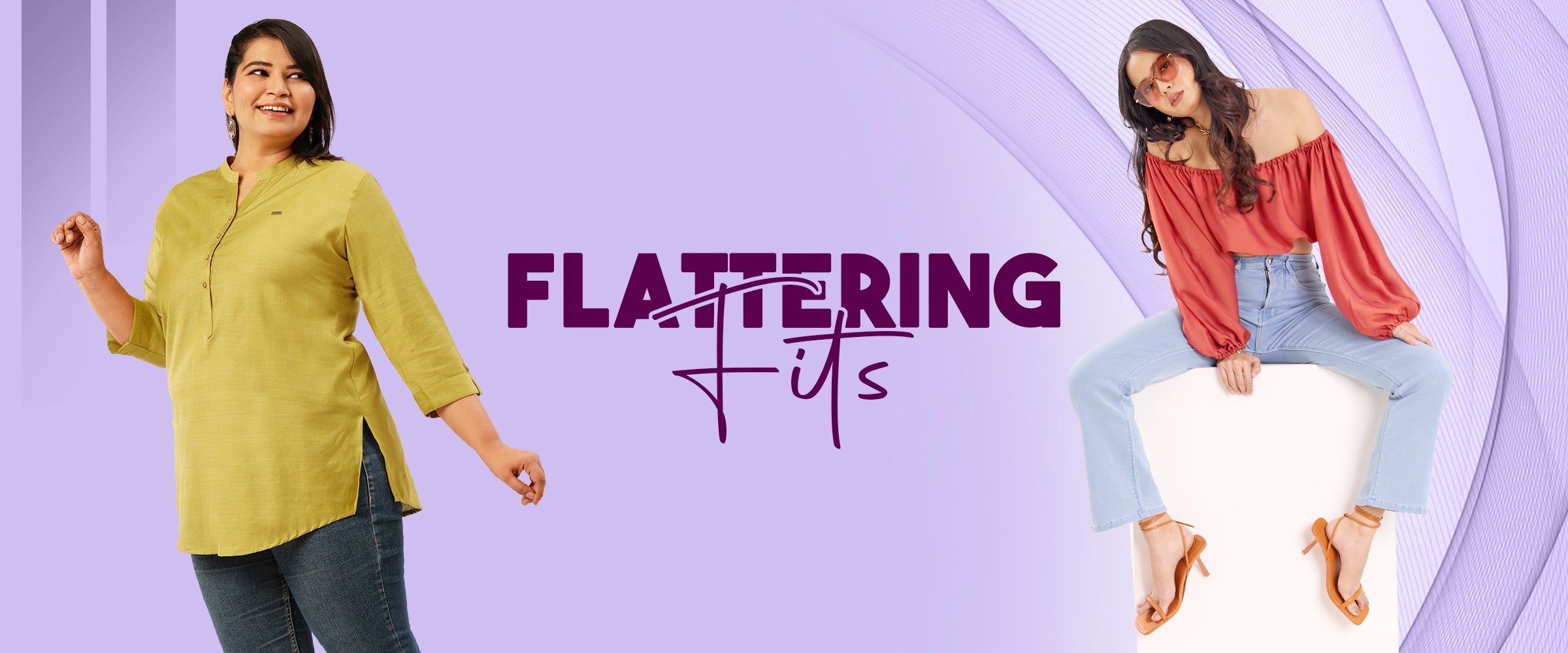 Flattering Fits: How to Choose the Perfect Jeans and Kurtas for Curvy Women