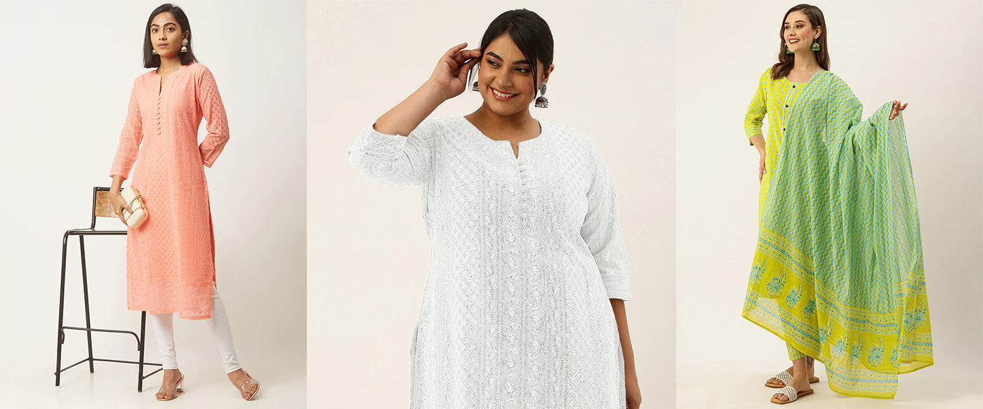 Women's Pure Cotton Short Kurti. Fashion Tip: Try wearing with a pair of  your favorite Jeans, Jeggings, Pants & Trousers.