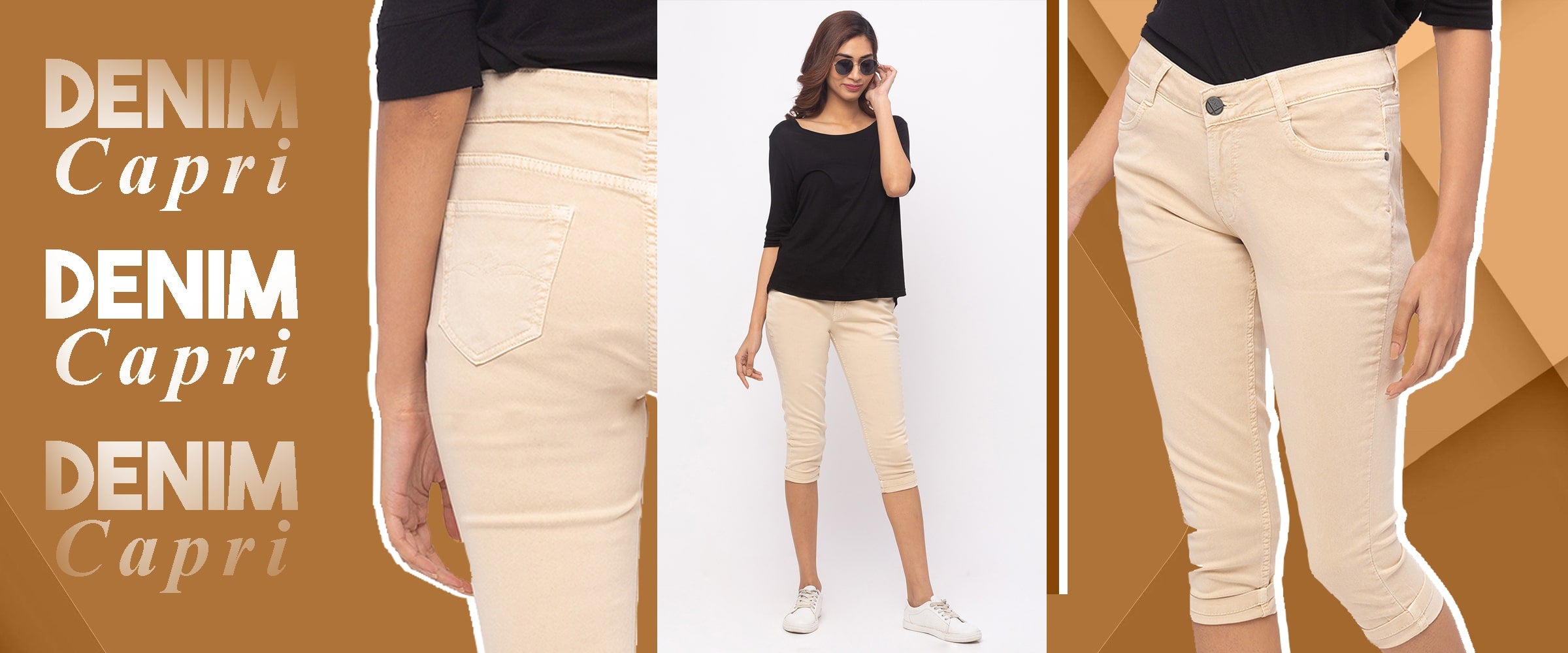 Buy Brown Trousers & Pants for Women by SAM Online | Ajio.com