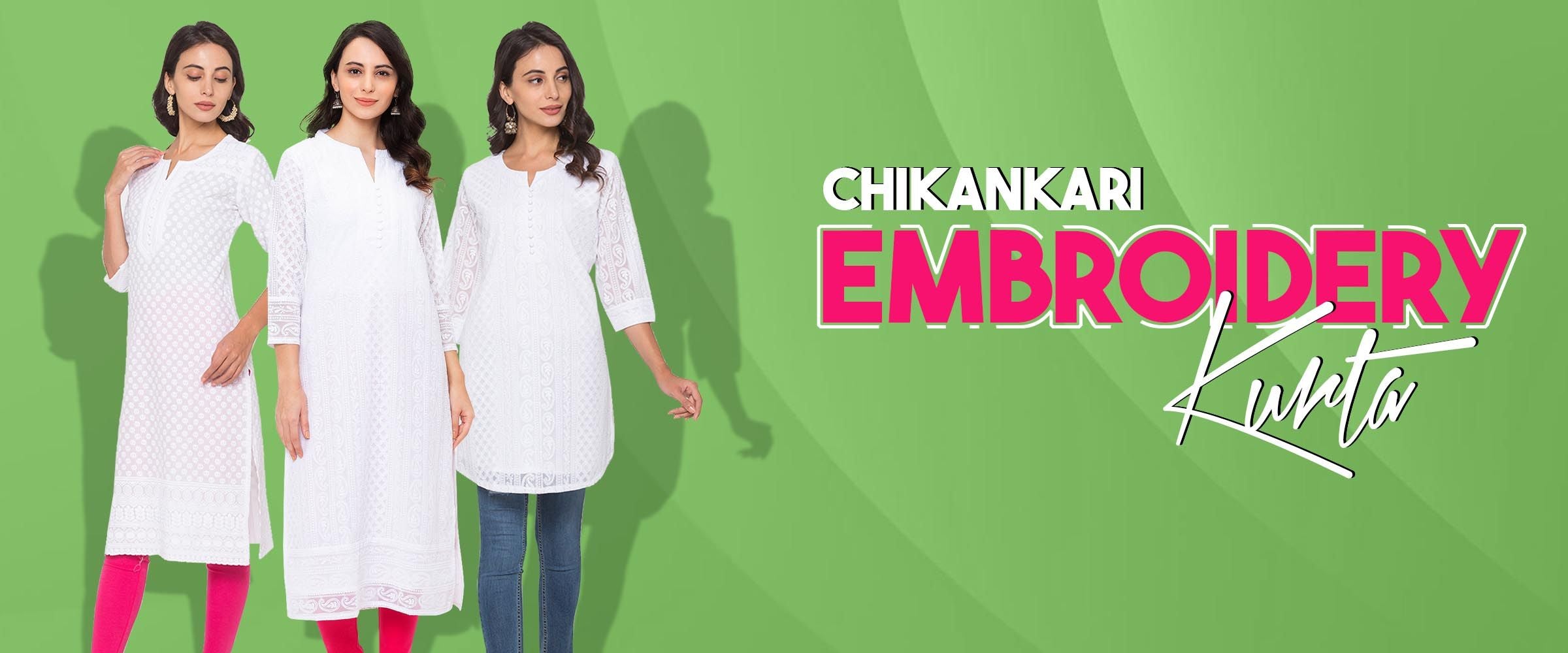 A Comprehensive Guide On The Tradition Of Chikankari Lucknowi kurti online