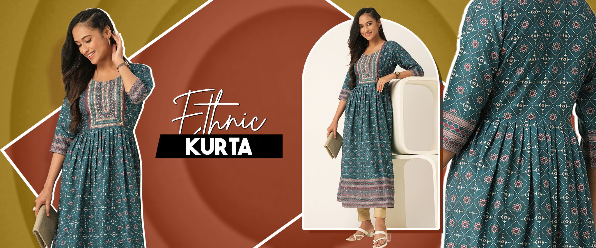 Embracing the Sun with Style and Comfort: Ethnic Kurta for Women
