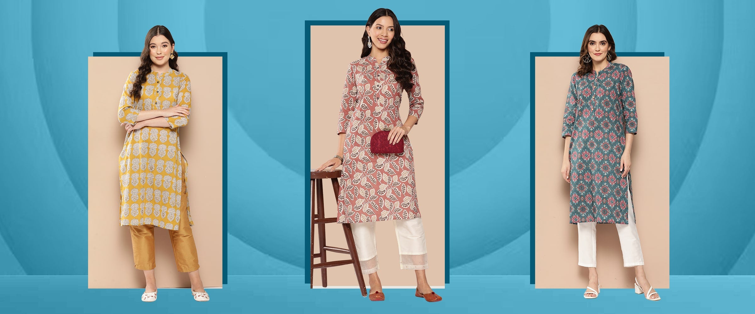 A Complete Guide: How to style Black Cotton Kurti with Bottom Wear Pant for Women