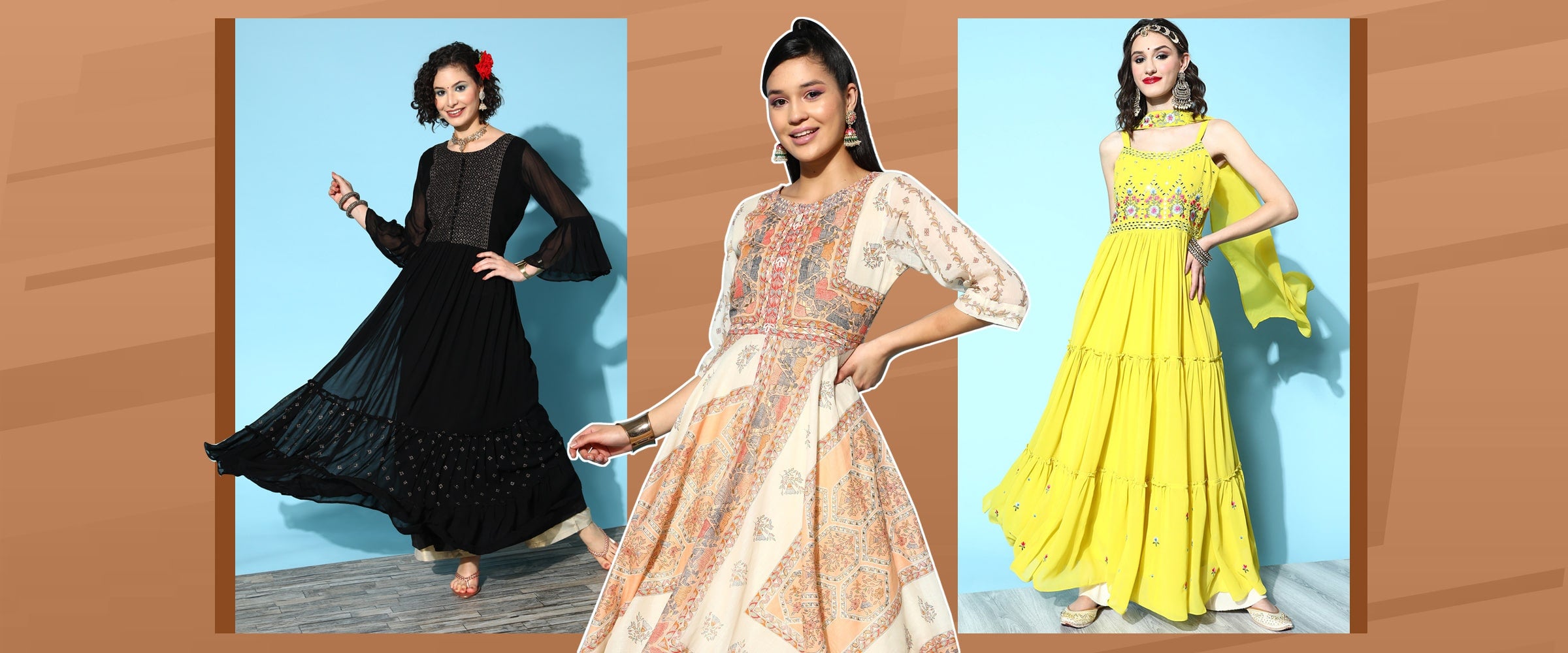 12 Easy Ways to Style Kurta with Skirt