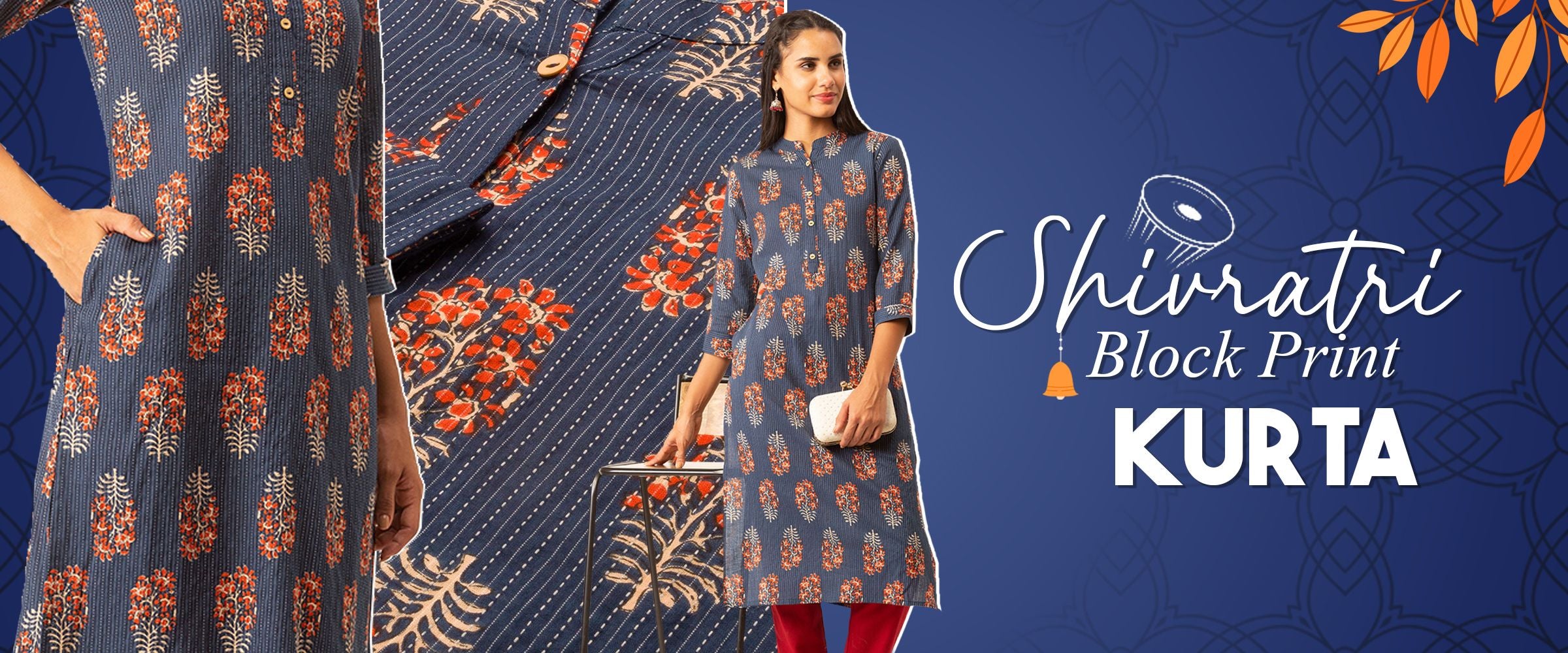 Shiva's Splendor: Zola's Divine Designer Kurtis for Mahashivratri