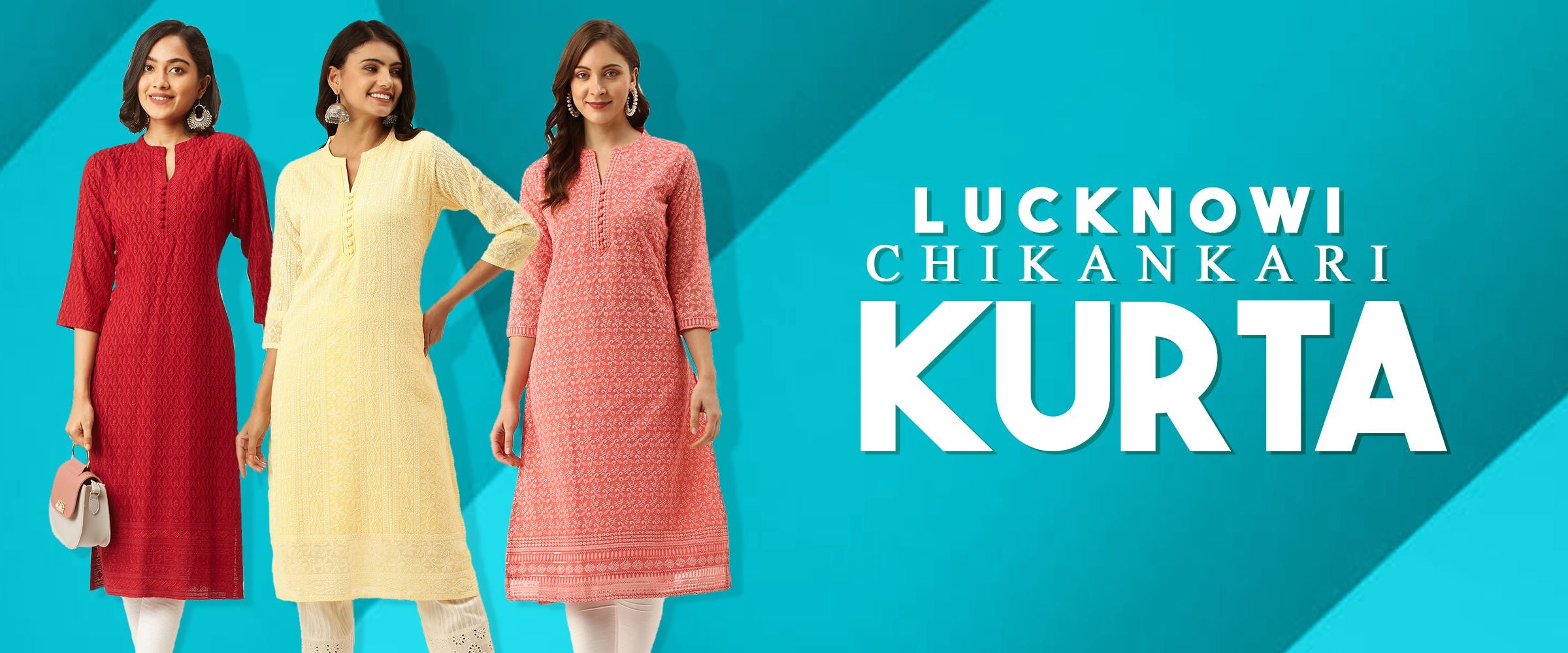 Lucknowi Kurti Online: Embrace Elegance with Cotton Lucknowi Kurta