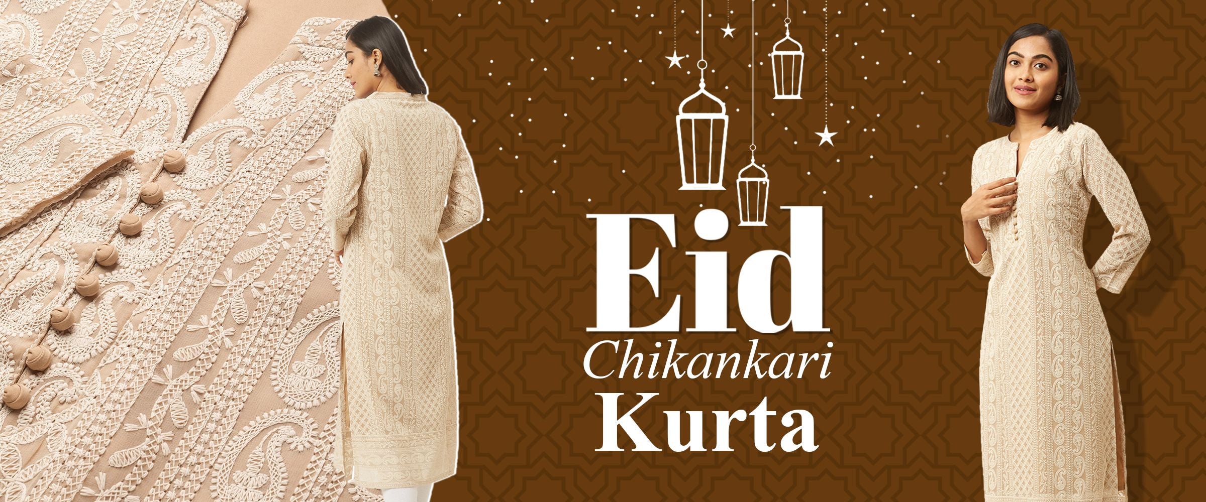 Dewy Eid Radiance with vibrant Zola's Women's Kurtis