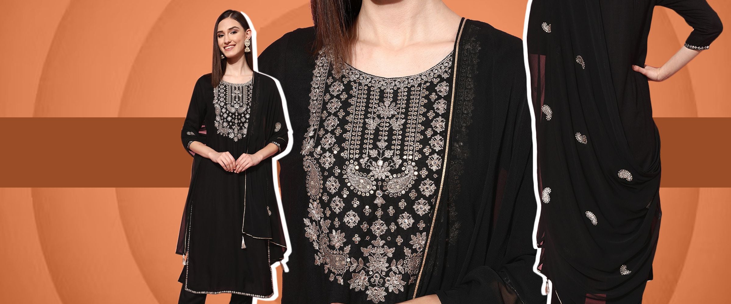 Timeless Elegance: The Allure of Black Kurta Sets for Women at Zola Fashions