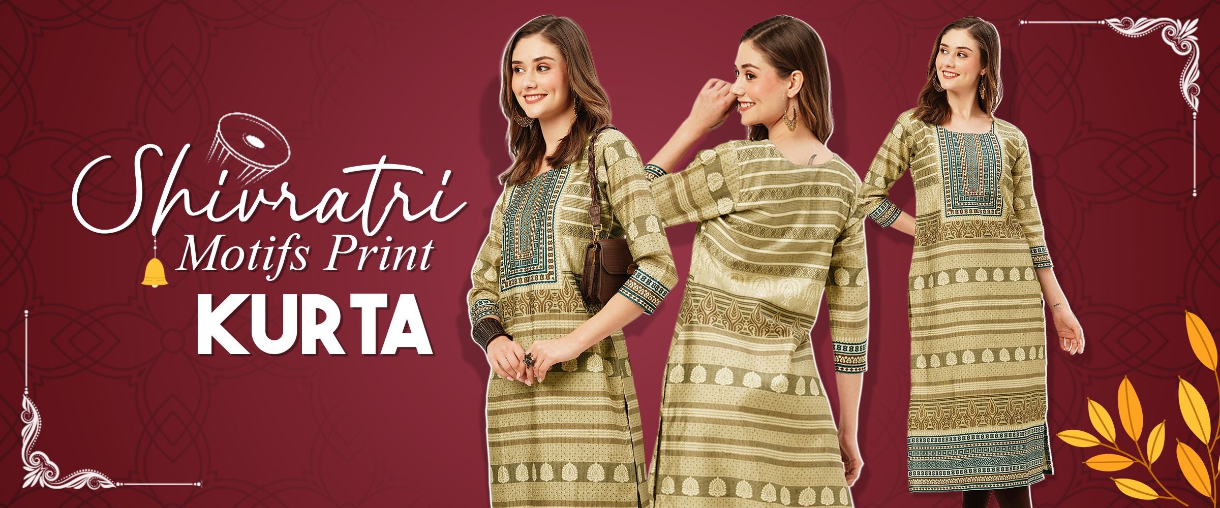 Shivratri Style: Embrace Tradition with Zola's Ethereal Kurtis!