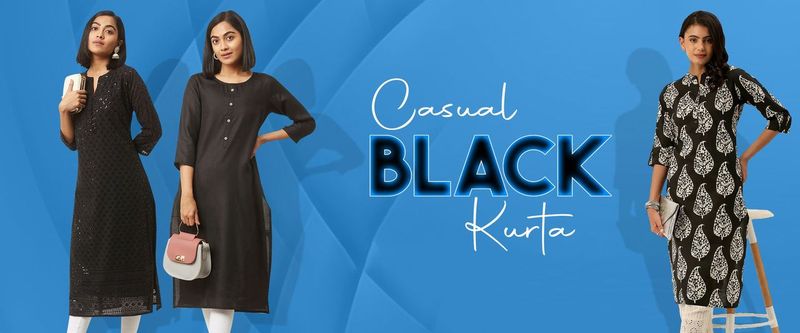 Black Kurti for Women - Timeless Elegance in Every Wardrobe