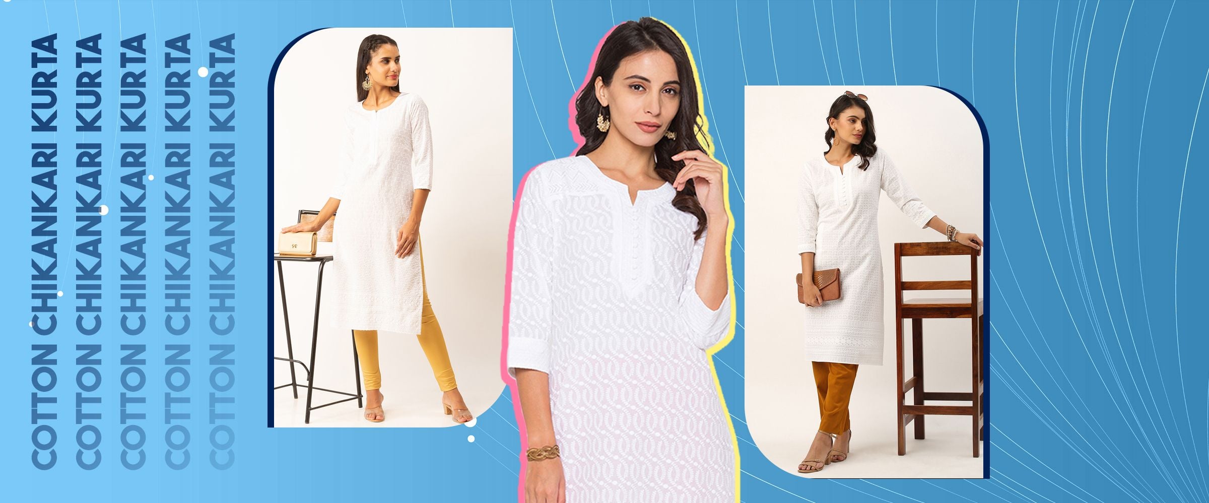 Cotton Chikankari Kurta: A Symphony of Elegance and Comfort