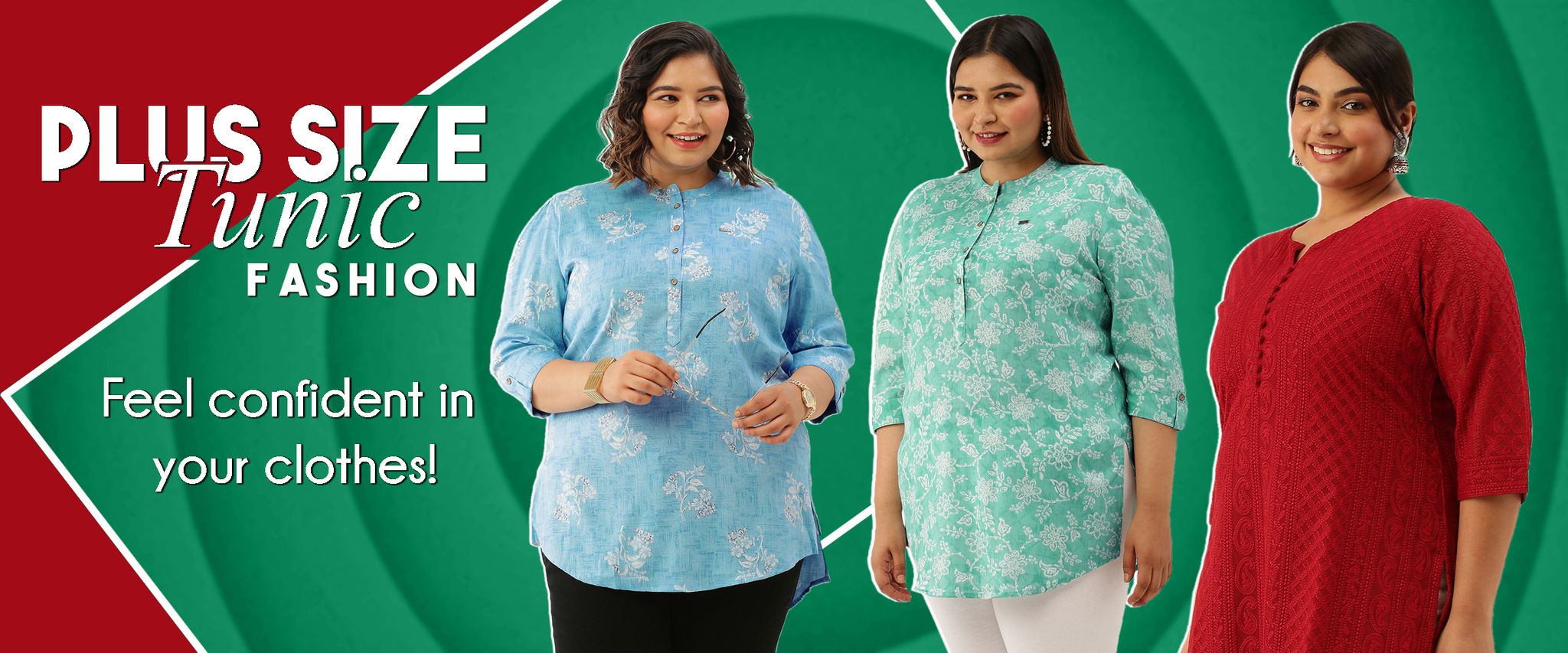 Curve Confidence: Plus Size Tunics for Women with Style!