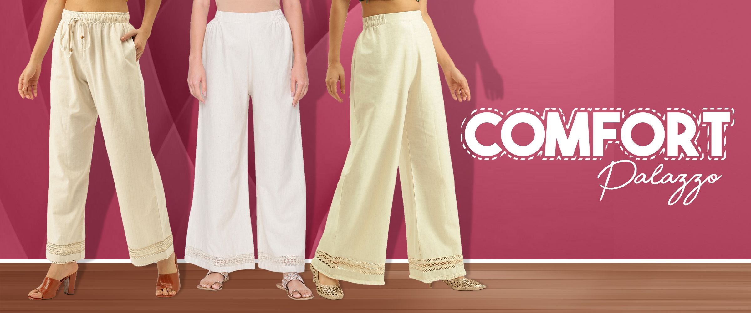 Buy Palazzo Pants For Women Online In India At Best Price Offers | Tata CLiQ