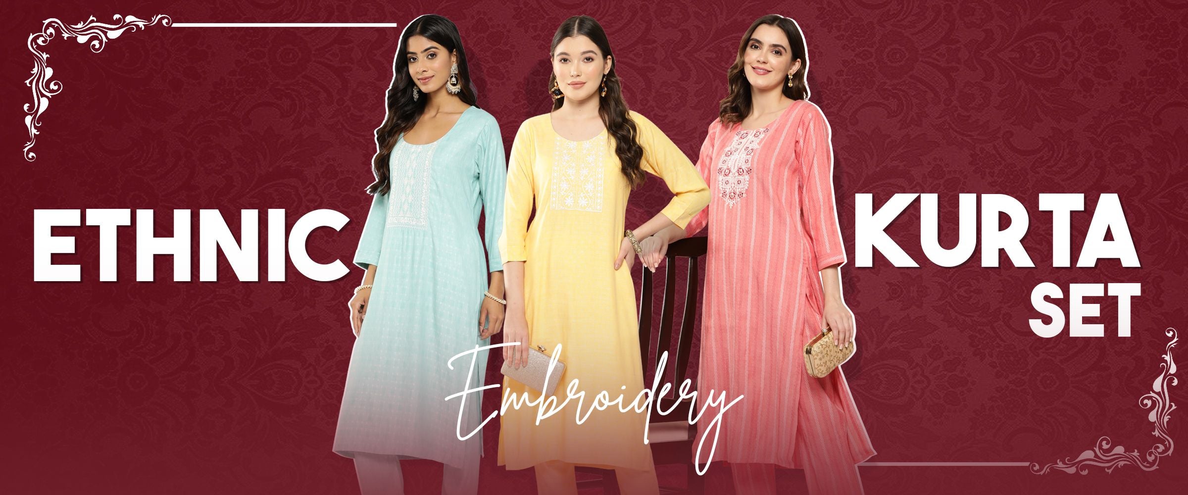 Unleash Your Inner Fashionista: Zola's Guide to Personal kurta set for women Style Discovery