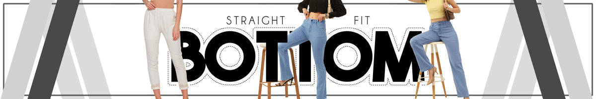 Fit Botom Bottom Straight Fit