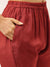 Solid Silk Pant comes with Pocket for Kurta Set