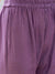 Purple Solid Pant Kurta Set With Dupatta