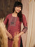 red kurta designs for women
