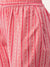 Cotton Stripes Pink Pant Comes With Kurta set