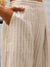 Linen Striped Pant With Pocket Co ord Set