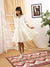 White Cotton Flared Dresses For Women
