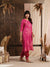 Pink Kurta Set Festive Wear for Women