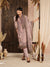Light pink suit set with dupatta for women