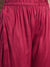 Pink plain pant for suit set with dupatta