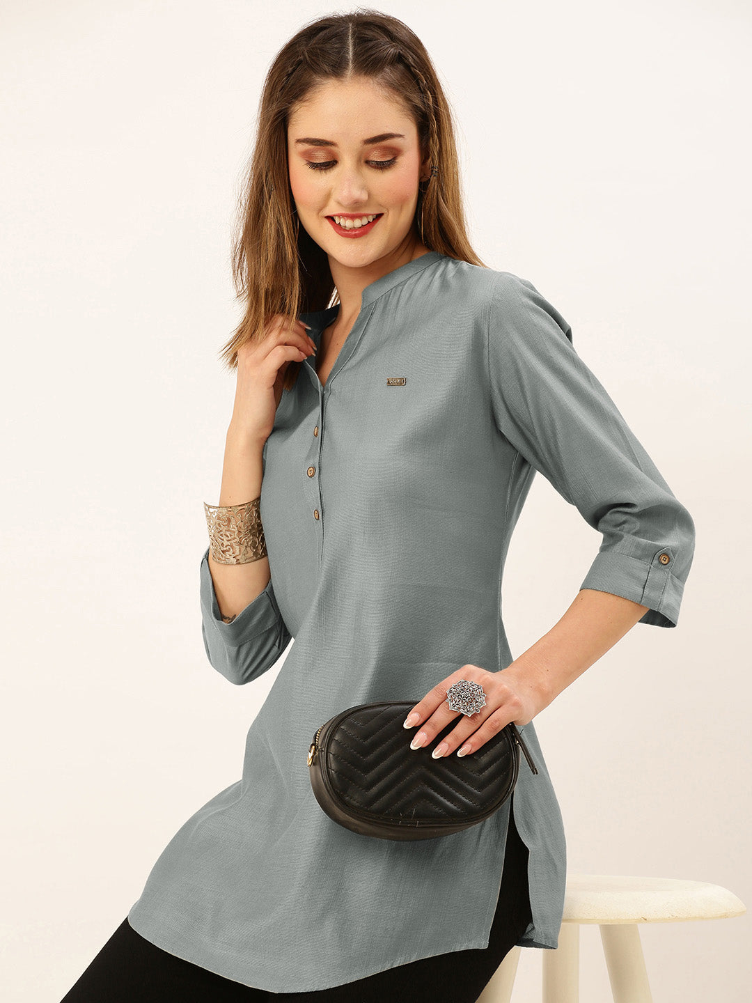 Grey Tunic For Women