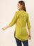 Solid Mustard Tunic For Women