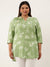 Green PlusSize Tunic For Women