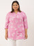 Pink PlusSize Tunic For Women