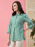 Teal A-Line Tunic For Women