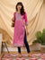 Pink Kurta For Women - Women Muslin Comfort Fit Kurta - Zola