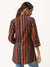 Ethnic Stripe Print Tunic For Women