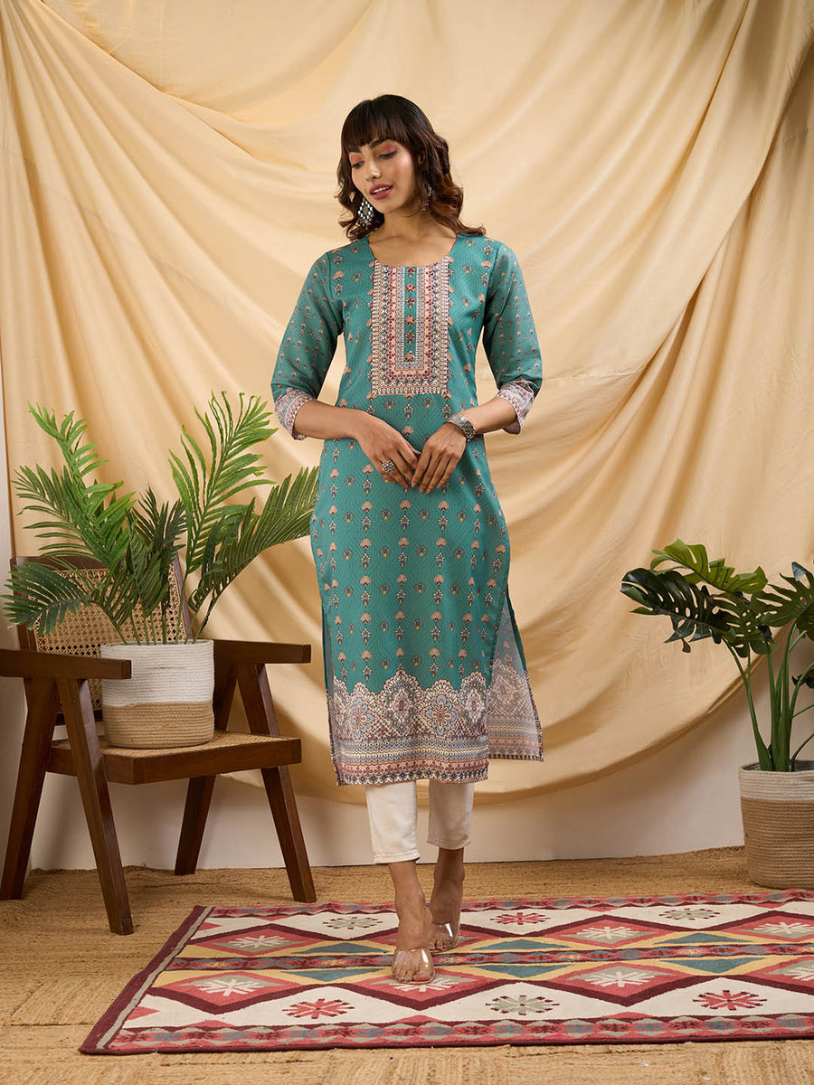 Kurti with jacket. Jacket with prints and plain color combination jacket  with kurti | Designer kurti patterns, Clothes design, Kurti with jacket