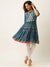 Blue Fit & Flare Tunic For Women
