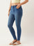 ZOLA Exclusive Ankle Length Denim High Waist Stretchable Stone Pencil Fit Jeans For Women