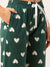 Heart Print Pant for night suit set
