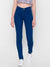Denim Dx Blue Solid Ankle Length Basic Jeans for Women
