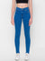 Denim Stone Blue Solid Ankle Length Basic Jeans for Women