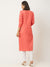 Straight Solid Kurti With Pockets For Women