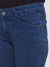 ZOLA Dx Blue Pencil Fit Culottes Length Jeans for Women